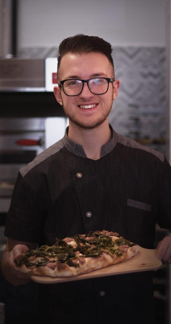 Michael, il nostro pinsaiolo